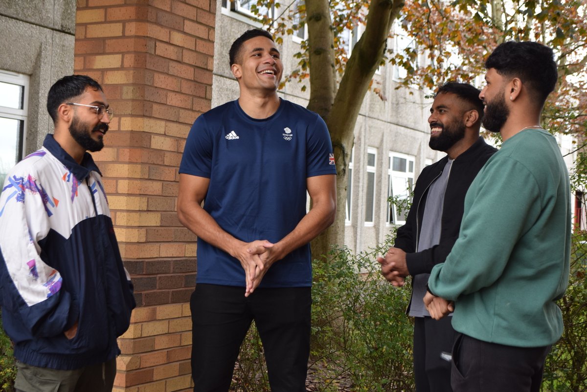 ColtonHillsCS's tweet photo. Together with his friends from their #ColtonHills school days, they were involved in @TeamGB 's filming of DJ's growing up years. We can't wait to see the finished product and we wish them all the best for their upcoming projects.
#Alumni #ColtonHills #ExercisingPotential https://t.co/Ih9NPgifVG