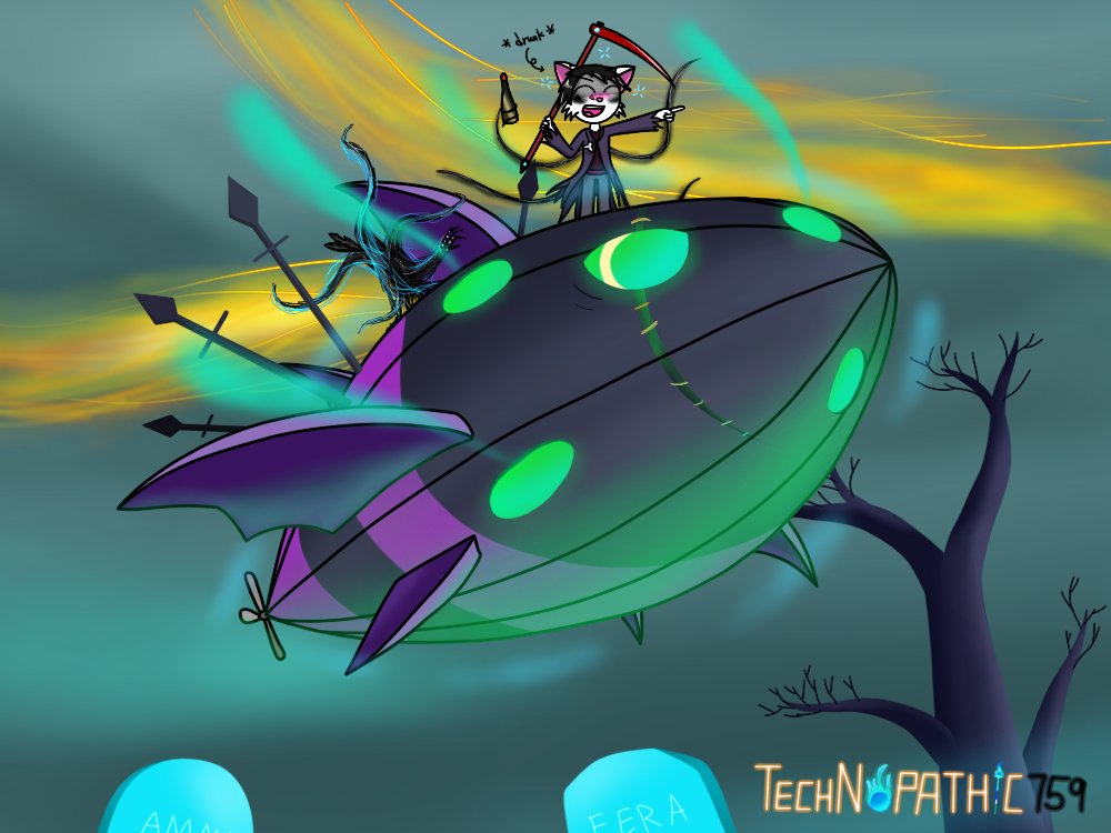 Technopathic759's tweet photo. Halloween, perfect for zombies I mean undead
#anthro #necromancer #dustanelysiantail #btd6 #prey2017 #lych #darren #typhon #coral #gravestone #blimp #scythe #halloween #halloween2023 #happyhalloween #happyhalloween2023 https://t.co/XaONAGvM7b