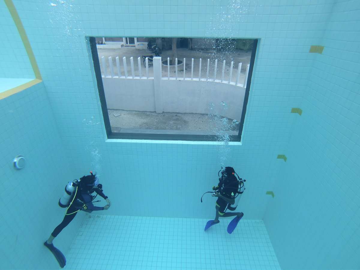 alfalil's tweet photo. With a depth of 4.6 meters, Fuvahmulah City is now home to the deepest swimming pool in Maldives. #divingpool https://t.co/T55p2IrMVn