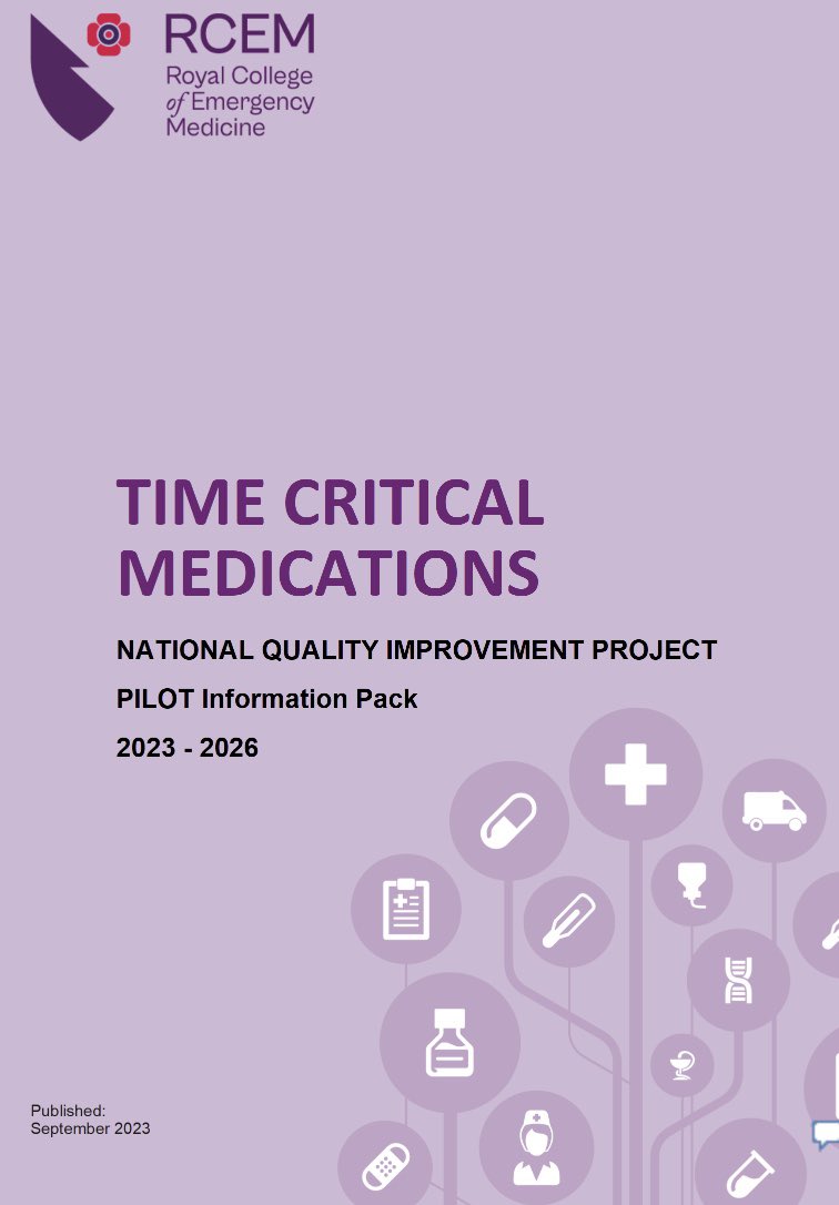 Jonny Acheson (@jonny_acheson) on Twitter photo It’s taken nearly 7months but the <a href="/RCollEM/">Royal College of Emergency Medicine</a> Time Critical National Quality Improvement Project Information Pack has been finalised and signed off today.
Year 1 we are looking at oral levodopa in #Parkinsons and sc insulin in #Diabetes
70 ED’s so far <a href="/ParkinsonsEN/">Parkinson's UK Excellence Network</a> <a href="/DiabetesUK/">Diabetes UK</a> It’s taken nearly 7months but the <a href="/RCollEM/">Royal College of Emergency Medicine</a> Time Critical National Quality Improvement Project Information Pack has been finalised and signed off today.
Year 1 we are looking at oral levodopa in #Parkinsons and sc insulin in #Diabetes
70 ED’s so far <a href="/ParkinsonsEN/">Parkinson's UK Excellence Network</a> <a href="/DiabetesUK/">Diabetes UK</a>