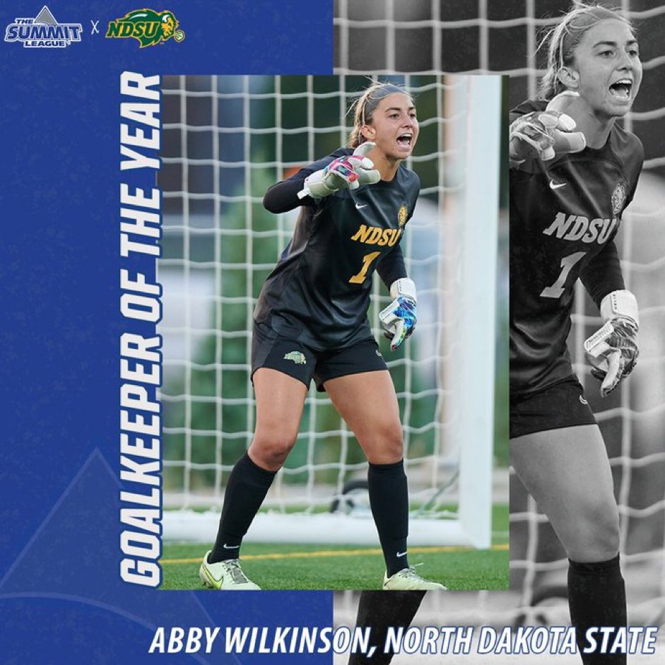 Abby picking up some hardware 🏆<a href="/TheSummitLeague/">The Summit League</a> GK of the year <a href="/RealColoSoccer/">Real Colorado Soccer</a>