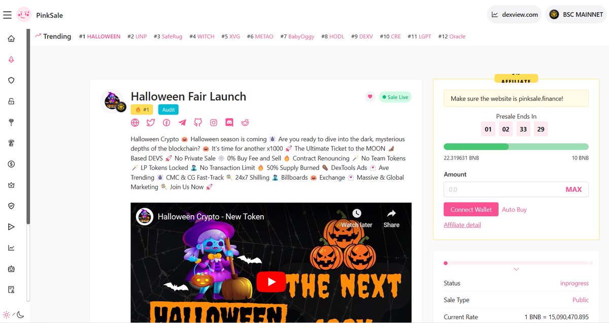 Halloween Crypto tweet media