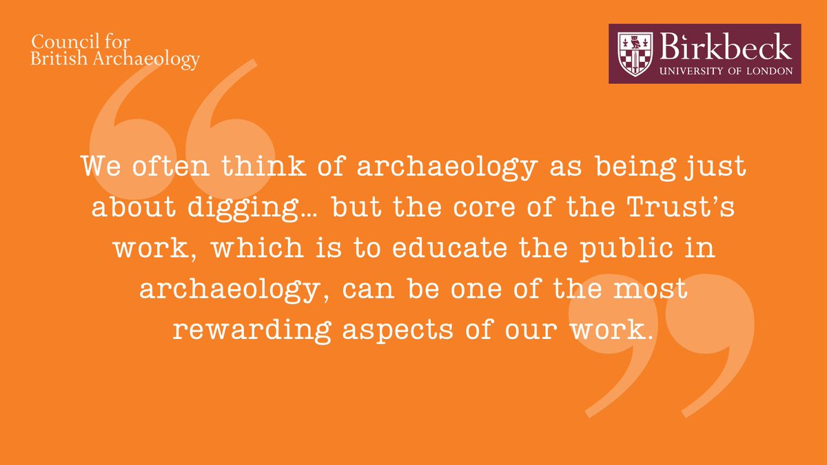 archaeologyuk's tweet photo. 🚨 Introducing the October #LettersToAYoungArchaeologist! ✍️
This month’s letter comes from Sophie Edwards, an Information and Archives Officer at @CPATarchaeology and includes responses from Emily Wynne and Millie Withington, two undergraduate students studying Archaeology. https://t.co/RKnKZVifaq
