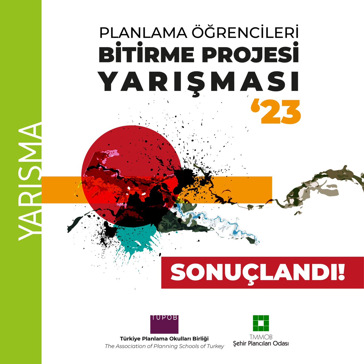 SPO1969's tweet photo. TUPOB Şehir ve Bölge Planlama Öğrencileri Bitirme Projesi Yarışması-2023 sonuçları açıklandı!

Sonuçlara ve ödül alan projelere web sitemizden ulaşabilirsiniz🌿 https://t.co/6O2eRBsjOt https://t.co/7LN2Ki0JsW