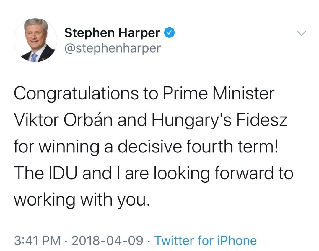 If CBC has the money to spend over a month researching a story on Buffy Sainte-Marie, surely they can spend the same amount of time/money on Stephen Harper and the IDU?
Running an organization that is helping autocrats undo democracy deserves an investigation.