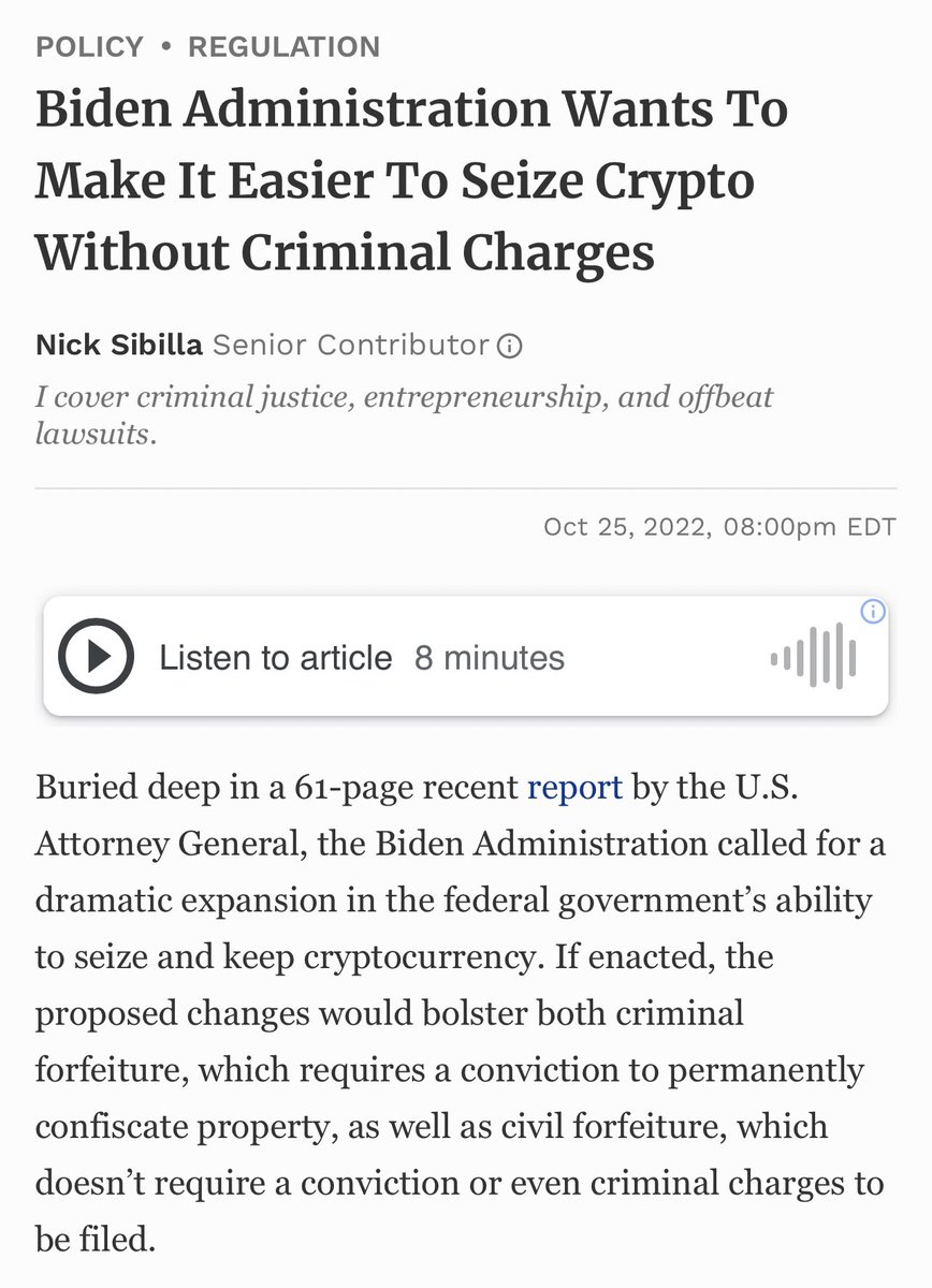 This is true.

But you should also get to a jurisdiction that doesn’t have a sovereign debt crisis. And where property rights are respected.

Because bankrupt states will attempt seizures.
forbes.com/sites/nicksibi…