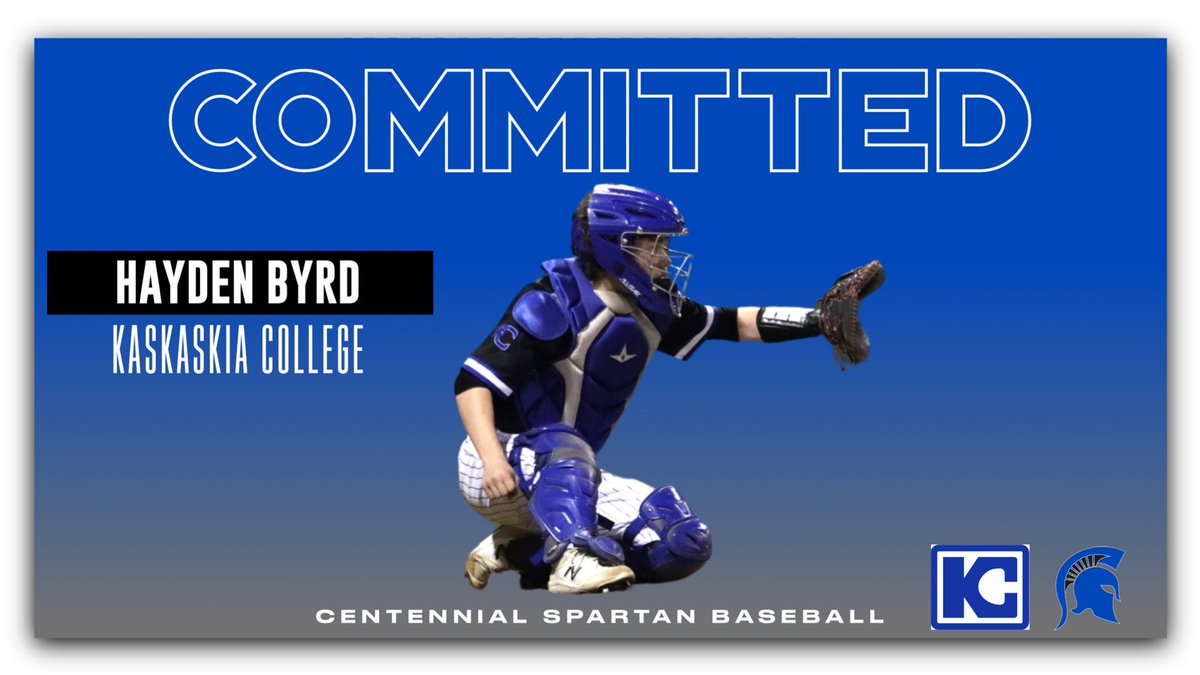 Hayden Byrd (@haydenbyrd12) on Twitter photo I am extremely proud to announce my commitment to Kaskaskia College. I would like to thank my family, friends, teammates, coaches, and everyone else who has helped me reach this milestone.
<a href="/KC_BlueDevils/">Kaskaskia Baseball</a>
<a href="/CHSSPARTANBASE1/">CHS Spartan Baseball</a>
<a href="/NKphillips86/">Nathan Phillips</a>
<a href="/coachsenato29/">Art Senato</a> I am extremely proud to announce my commitment to Kaskaskia College. I would like to thank my family, friends, teammates, coaches, and everyone else who has helped me reach this milestone.
<a href="/KC_BlueDevils/">Kaskaskia Baseball</a>
<a href="/CHSSPARTANBASE1/">CHS Spartan Baseball</a>
<a href="/NKphillips86/">Nathan Phillips</a>
<a href="/coachsenato29/">Art Senato</a>