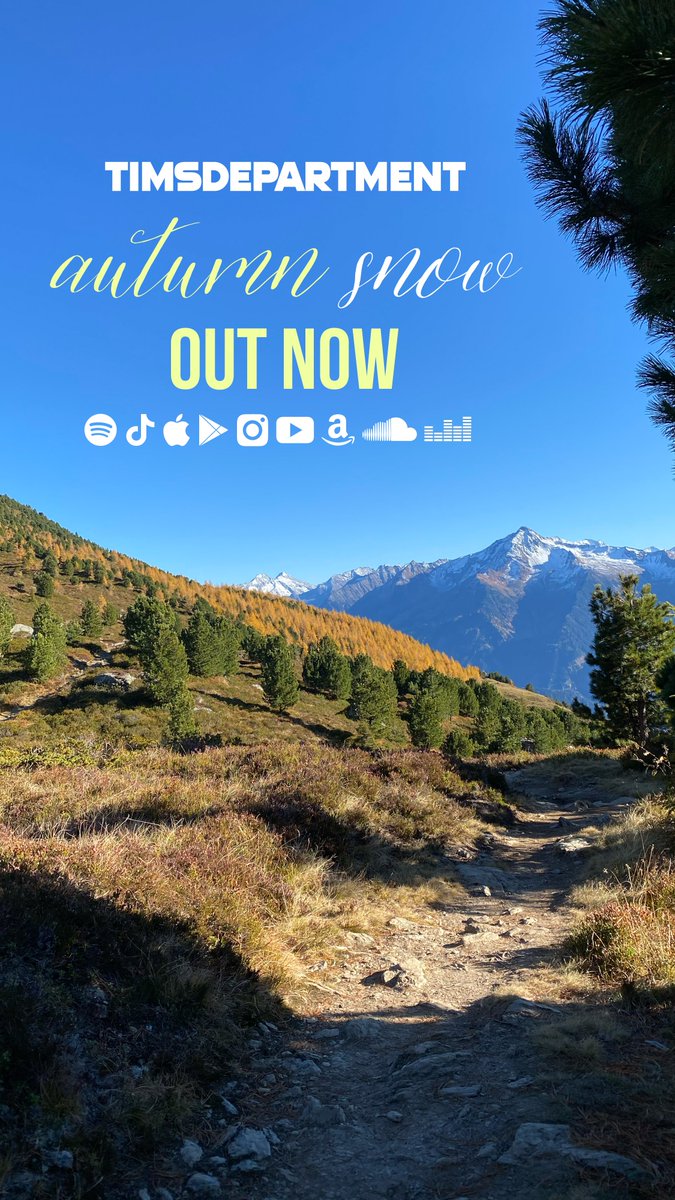 TimsDepartment's tweet photo. MY NEW SONG "AUTUMN SNOW" is out now
https://t.co/QmQPFLNKYp

#autumnsnow #newsong #release #checkitout #autumnvibes https://t.co/29PU0lMruk