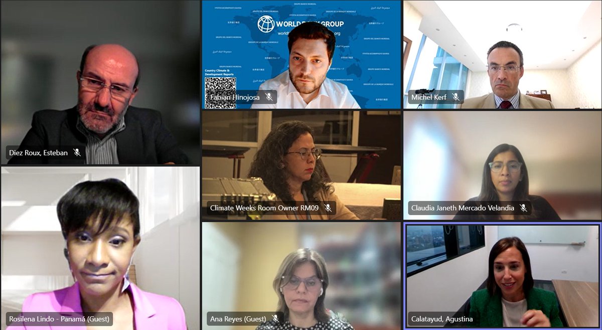 anapintoBID's tweet photo. En #ClimateWeekLAC abordamos temas cruciales para la #sostenibilidad. Escuchamos a expertos en economía sostenible y transporte urbano. La conversación marca soluciones para un #TransporteSostenible. La #Colaboracion es clave contra el #CambioClimático. Gracias por el compromiso. https://t.co/fvARK6UWb0