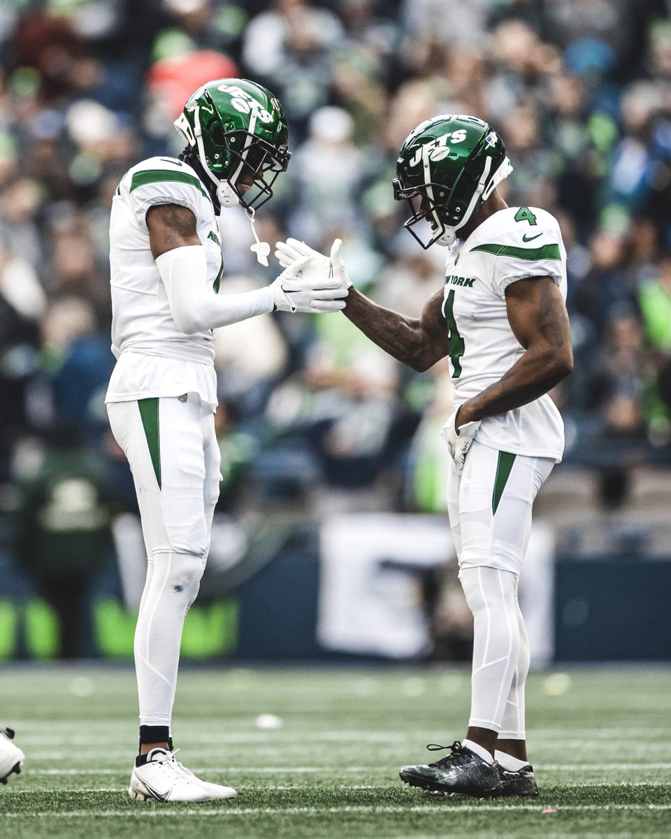 nyjets's tweet photo. Coach Saleh announced that both Sauce Gardner and DJ Reed have cleared concussion protocol.

They're back. https://t.co/Kh1mJKxZmB