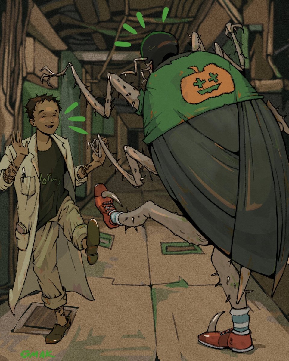 mashakalasha's tweet photo. 🪲
#dorohedoro https://t.co/E8SrfwdTZJ