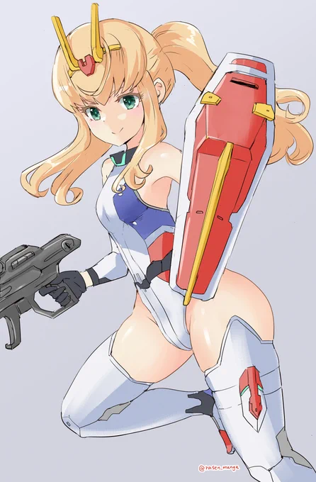 ノエールストライクガンダム(ノエルちゃんの妄想絵) #アリスギア