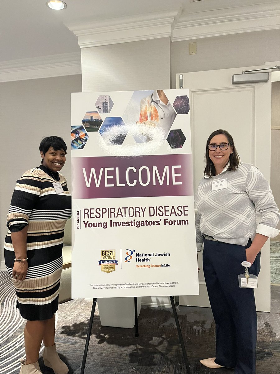 Today we welcome some of the brightest minds in medicine to Denver for the 19th Annual Respiratory Disease Young Investigators’ Forum #RDYIF2023 #younginvestigator #fellows #MedEd @NJHealth #respiratorydisease #COPD #asthma #COVID19 #Pulmtwitter