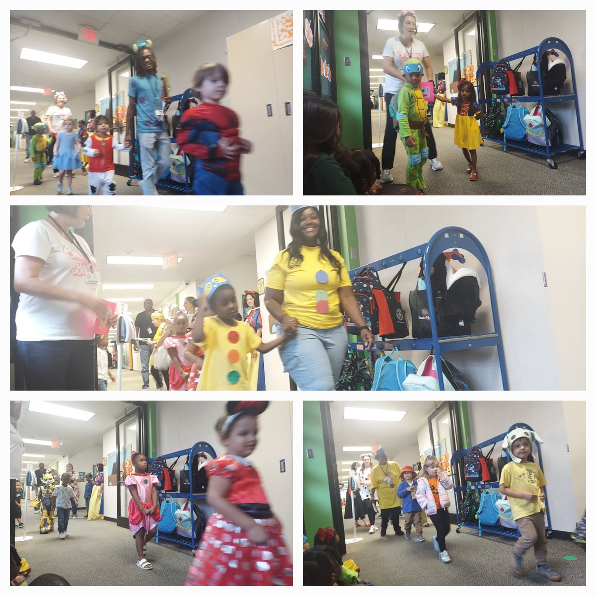 What a fun way to begin a gray Friday morning <a href="/HumbleISD_OE/">Oaks Elementary</a>!
The <a href="/PreOaks/">Oaks Pre-K</a> <a href="/HumbleISD_PREK/">HumbleISD ECE</a>  team looked spookely-bookely fantastic in their book character costume parade! 👻
#Play4PreK #PreKExplorers
<a href="/HumbleISD/">Humble ISD</a>