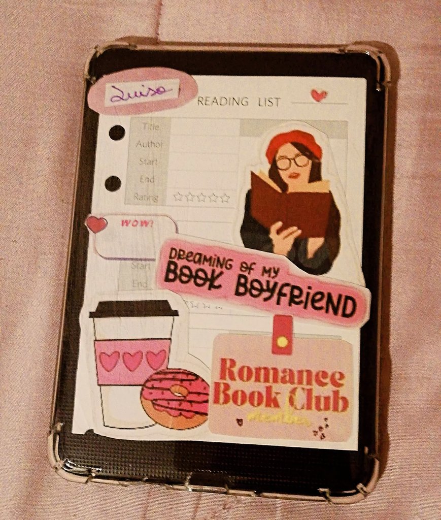 LuTheReader's tweet photo. Io e la mia fissa per il look del mio kobo parte 1325 😁🥰📖 #BookTwitter #BookTweet #KindleStickers #KindleDecor #Kobo https://t.co/NhvdGL1yoG