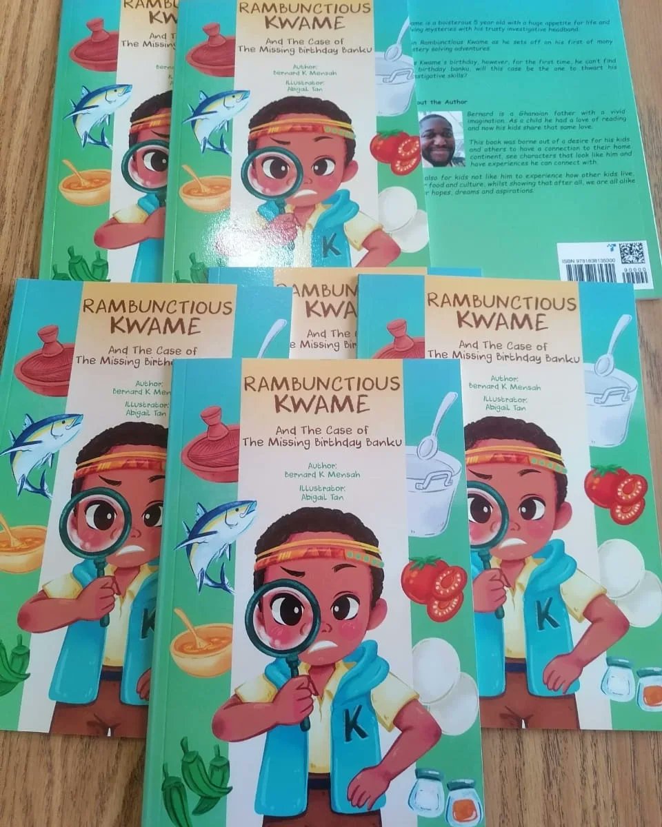 Rambunctious Kwame♥️
This little fun book has been an attention grabber for our little champs.

Suitable for 5  -  7 year olds but perfect for everyone 👍🏾

#habermannerdsbooks #africanauthors #africanartist #africanillustrators #africanstories #africanchildrensbooks #publisher