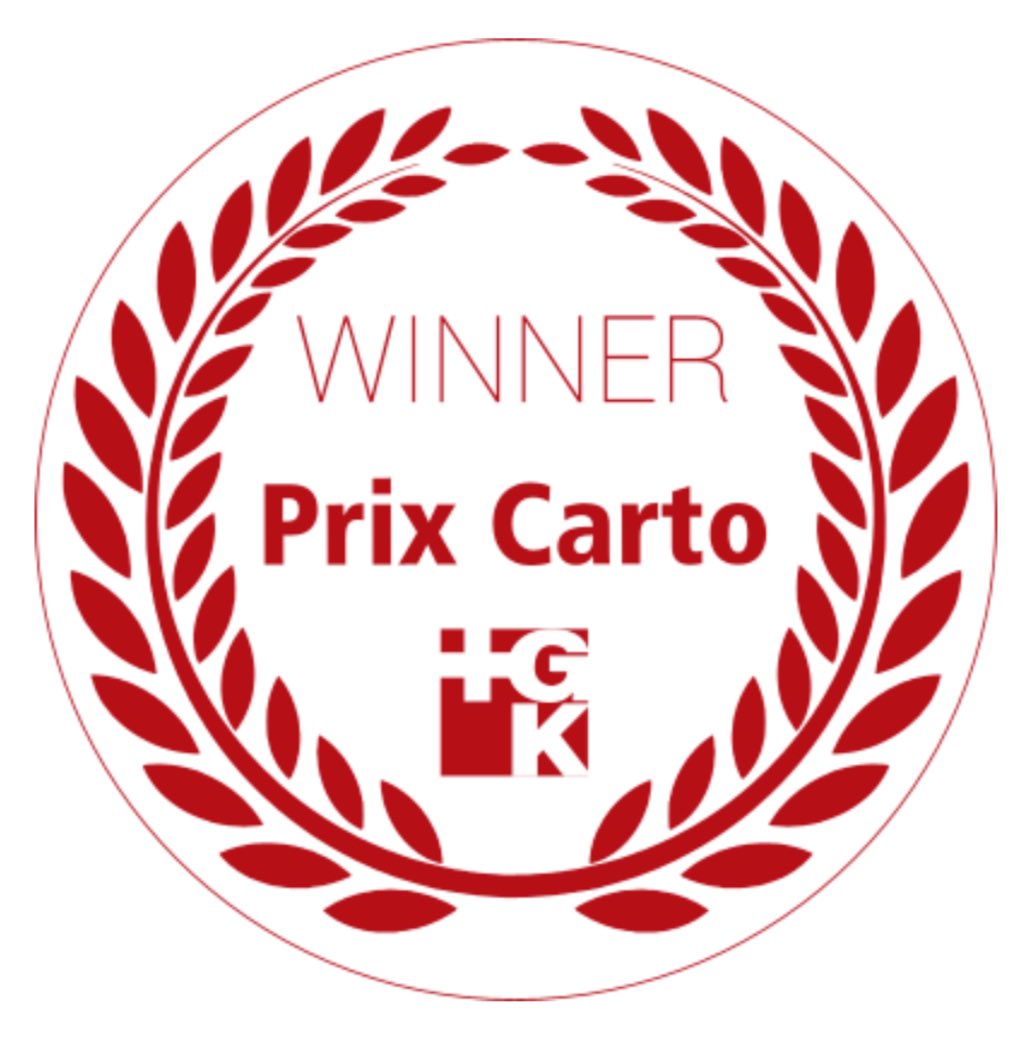 Seit 2006 zeichnet die SGK regelmässig innovative und herausragende Kartenprodukte mit Bezug zu Schweiz mit dem #PrixCarto aus. In wenigen Minuten startet die Verleihung der zehnten Ausgabe und wir lüften das Geheimnis, wer dieses Jahr die Jury am meisten überzeugen konnte.