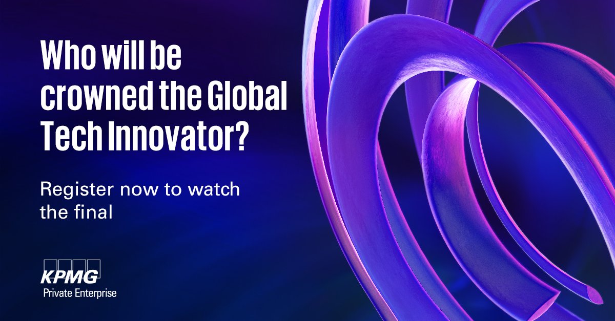 KPMG_DE's tweet image. Zum dritten Mal präsentieren junge Technologieunternehmen beim #GlobalTechInnovator-Wettbewerb ihre innovativen Ideen und Produkte. Welches der 23 #Startups am Ende „Tech-Weltmeister“ wird, können Sie im Livestream mitverfolgen. Hier geht‘s zur Anmeldung: hubs.ly/Q026XQ650