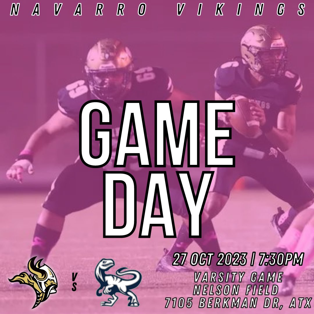 Navarro Viking Football tweet media