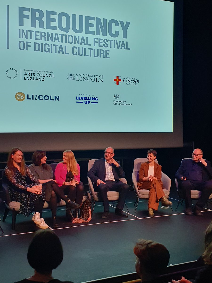 Rachel Baynton (@bayntonr) on Twitter photo What a start to <a href="/frequency_fest/">Frequency Festival</a>! We welcomed <a href="/ace_national/">Arts Council England</a> to <a href="/LincsArtsCentre/">Lincoln Arts Centre</a> <a href="/UoLCreativeArts/">Lincoln School of Creative Arts</a> to see <a href="/UoL_Drama/">Drama | University of Lincoln</a> grads <a href="/unforgottengen/">UN/FORGOTTEN GENERATION</a>'s professional debut, & <a href="/UoLArtsMgmt/">Uni of Lincoln Arts & Cultural Management</a>'s Cat Anderson bossed it at the launch with <a href="/unilincolnVC/">University of Lincoln Vice Chancellor</a> & <a href="/HENLEYDARREN/">Darren Henley CBE</a>. Proud is not a big enough word! What a start to <a href="/frequency_fest/">Frequency Festival</a>! We welcomed <a href="/ace_national/">Arts Council England</a> to <a href="/LincsArtsCentre/">Lincoln Arts Centre</a> <a href="/UoLCreativeArts/">Lincoln School of Creative Arts</a> to see <a href="/UoL_Drama/">Drama | University of Lincoln</a> grads <a href="/unforgottengen/">UN/FORGOTTEN GENERATION</a>'s professional debut, & <a href="/UoLArtsMgmt/">Uni of Lincoln Arts & Cultural Management</a>'s Cat Anderson bossed it at the launch with <a href="/unilincolnVC/">University of Lincoln Vice Chancellor</a> & <a href="/HENLEYDARREN/">Darren Henley CBE</a>. Proud is not a big enough word!