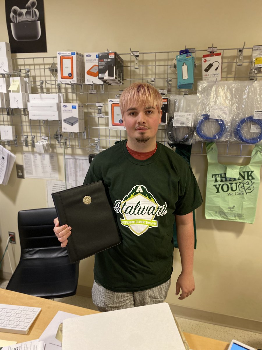 CSU_RAMtech's tweet image. Congrats to Henry for being named an Outstanding Student Employee of the LSC!  Henry&apos;s technical expertise &amp;amp; customer service skills make him a valued member of the team, and we are grateful to have him on board.  Thank you, Henry, for your hard work and commitment to RamTech!
