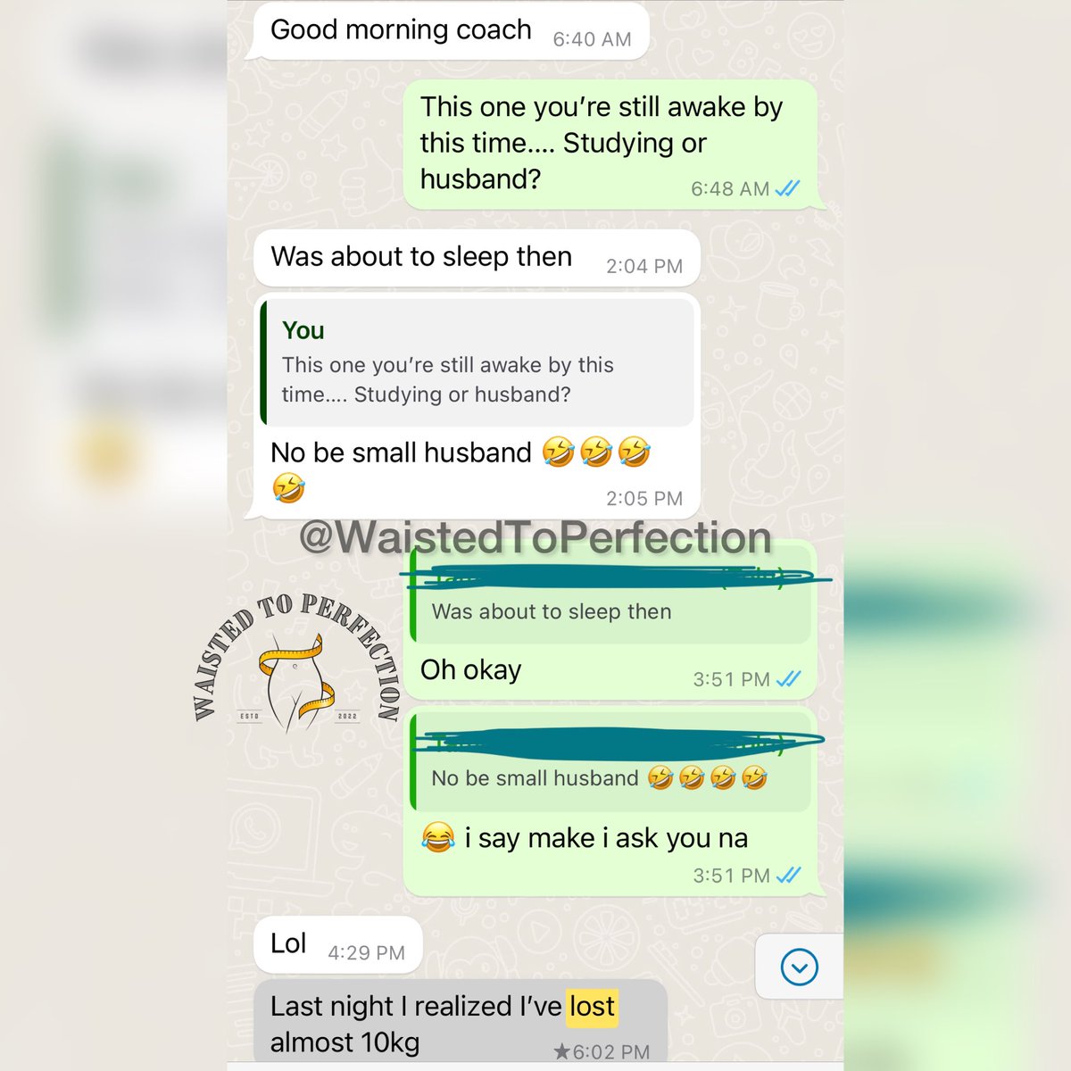 Waisted To Perfection tweet media