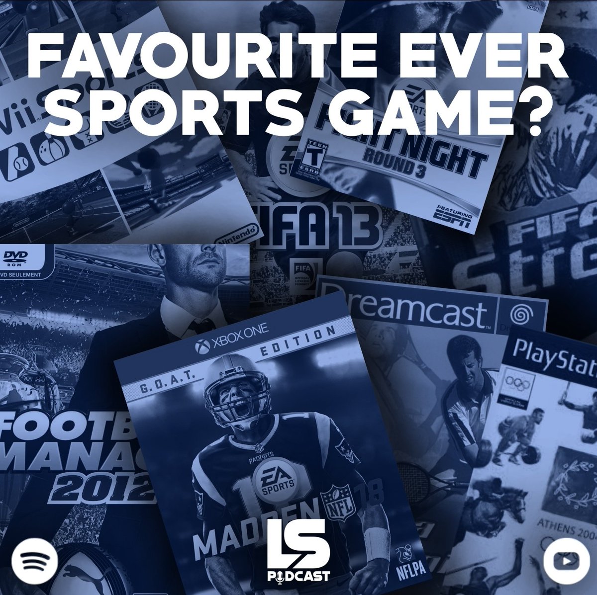 Episode 74 is here and the questions for this week are...

<a href="/AJMarsden/">Adam Marsden</a> - If you could play any Sport at the top level, which Sport would you choose?

@tomkemp2430 - What is your favourite Sports Video Game of all time?

<a href="/daws21/">Dawson</a> - What is your favourite Sporting childhood memory?