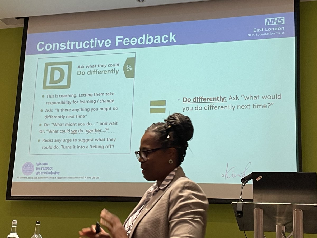 Thank you to @flash_shade for delivering the Respectful Resolution session, which was about providing support with resolving issues between colleagues