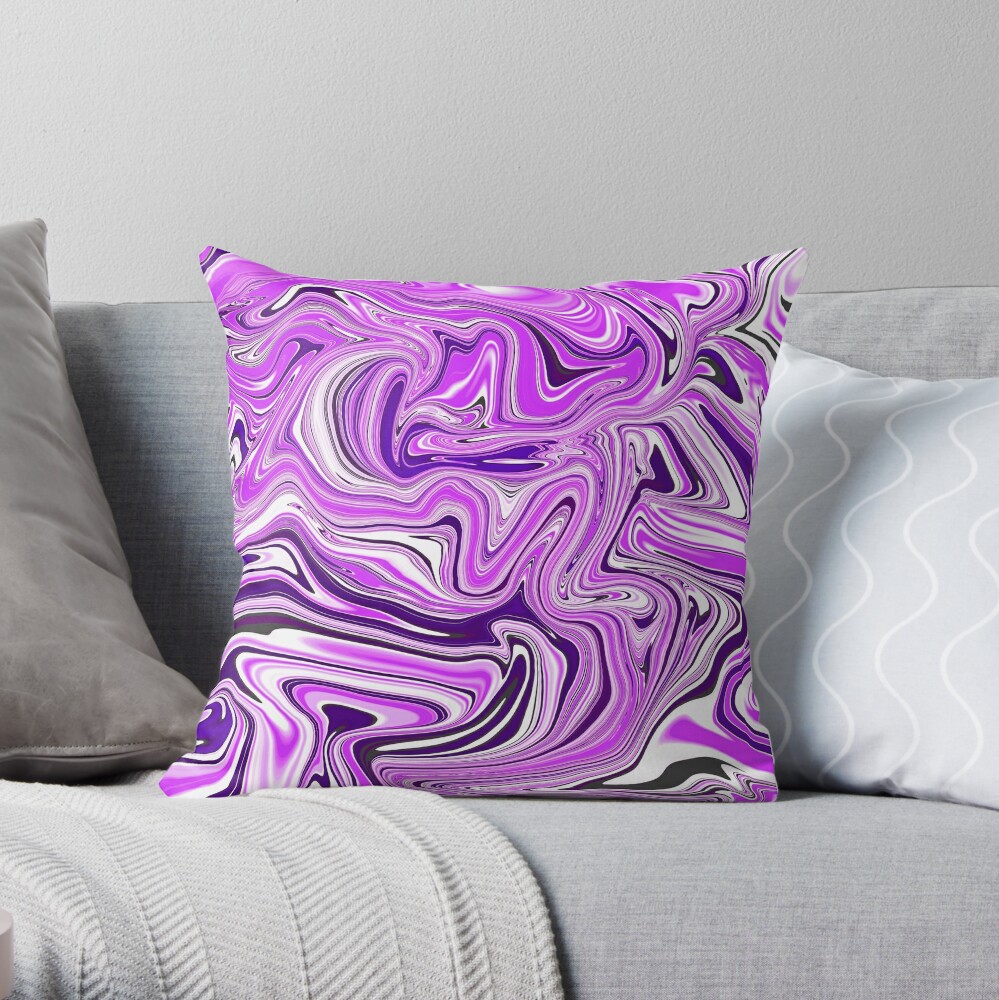 'Purple Digital Fluid Art' Available on throw pillows & other products. Perfect as a #gift for someone who loves #purple and/or #abstractart Have a look here: redbubble.com/shop/ap/152588… #AYearForArt #BuyIntoArt #fluidart #WomensArt #pillow #homedecor #homeandliving #giftideas