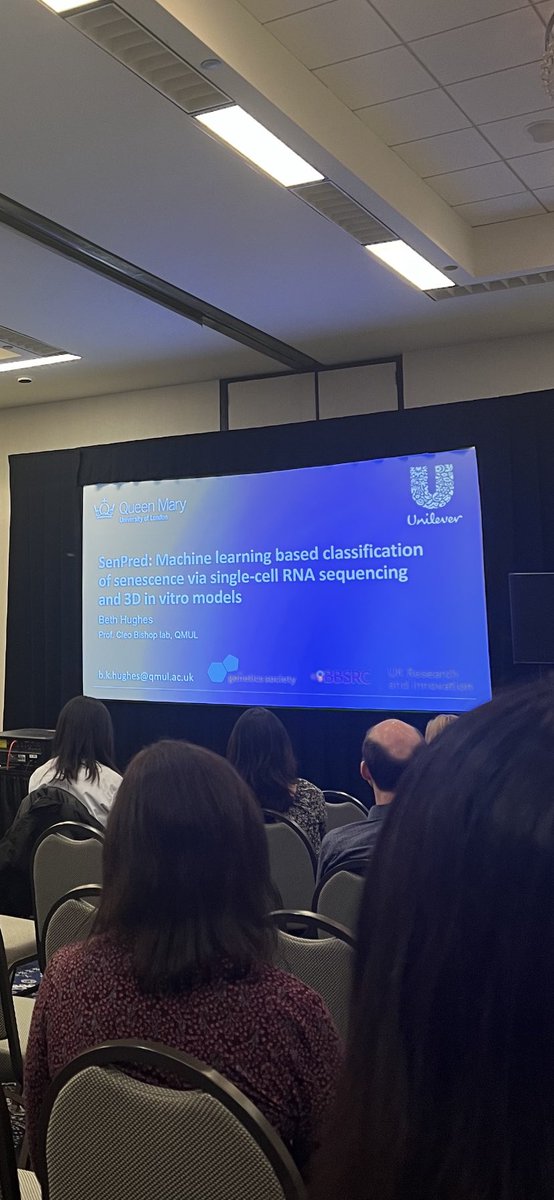 Beth Hughes (@beth_k_h) on Twitter photo Having a fantastic time at #ICSAMinneapolis2023. I really enjoyed sharing my work on machine learning and senescence, and all of the interesting conversations which followed!
<a href="/ICSA_senescence/">International Cell Senescence Association</a> <a href="/CleoBishopLab/">Cleo Bishop Lab</a> <a href="/YicsaC/">yICSA</a> Having a fantastic time at #ICSAMinneapolis2023. I really enjoyed sharing my work on machine learning and senescence, and all of the interesting conversations which followed!
<a href="/ICSA_senescence/">International Cell Senescence Association</a> <a href="/CleoBishopLab/">Cleo Bishop Lab</a> <a href="/YicsaC/">yICSA</a>