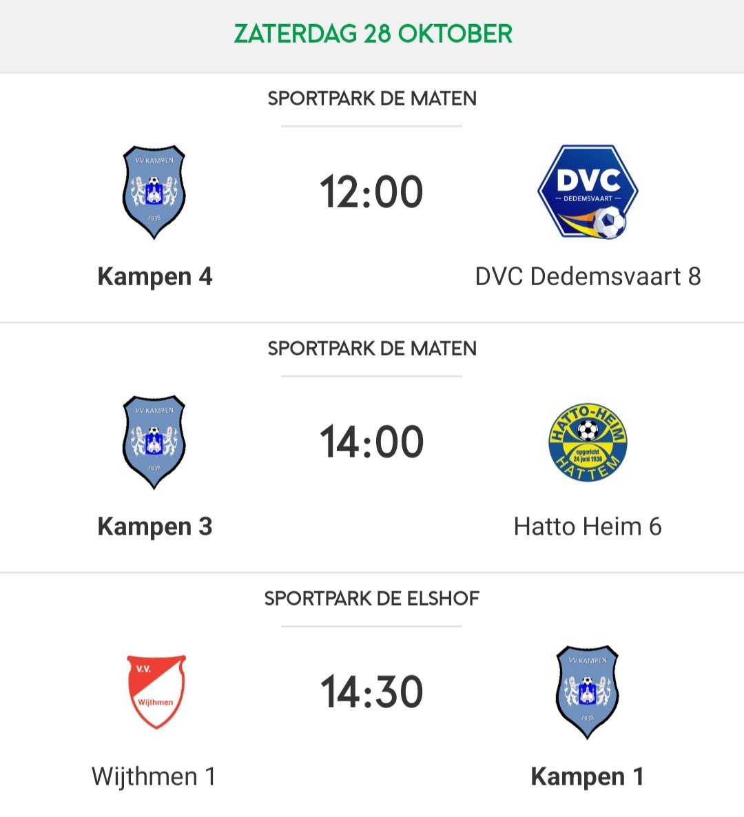 VV Kampen tweet media