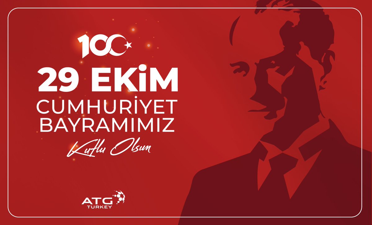 Cumhuriyetimizin kurucusu Gazi Mustafa Kemal Atatürk'ü, Türkiye Cumhuriyeti'nin kuruluşu için mücadele eden tüm kahramanlarımızı rahmetle anıyor, Cumhuriyet Bayramımızı ve Türkiye Cumhuriyeti Devleti'nin 100. yılını gururla ve coşkuyla kutluyoruz. #Cumhuriyetimiz100yaşında