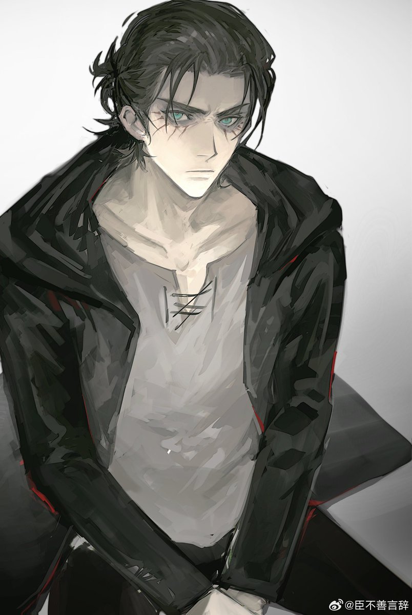 baijichi's tweet photo. Eren Jäger https://t.co/3un5fMULvp