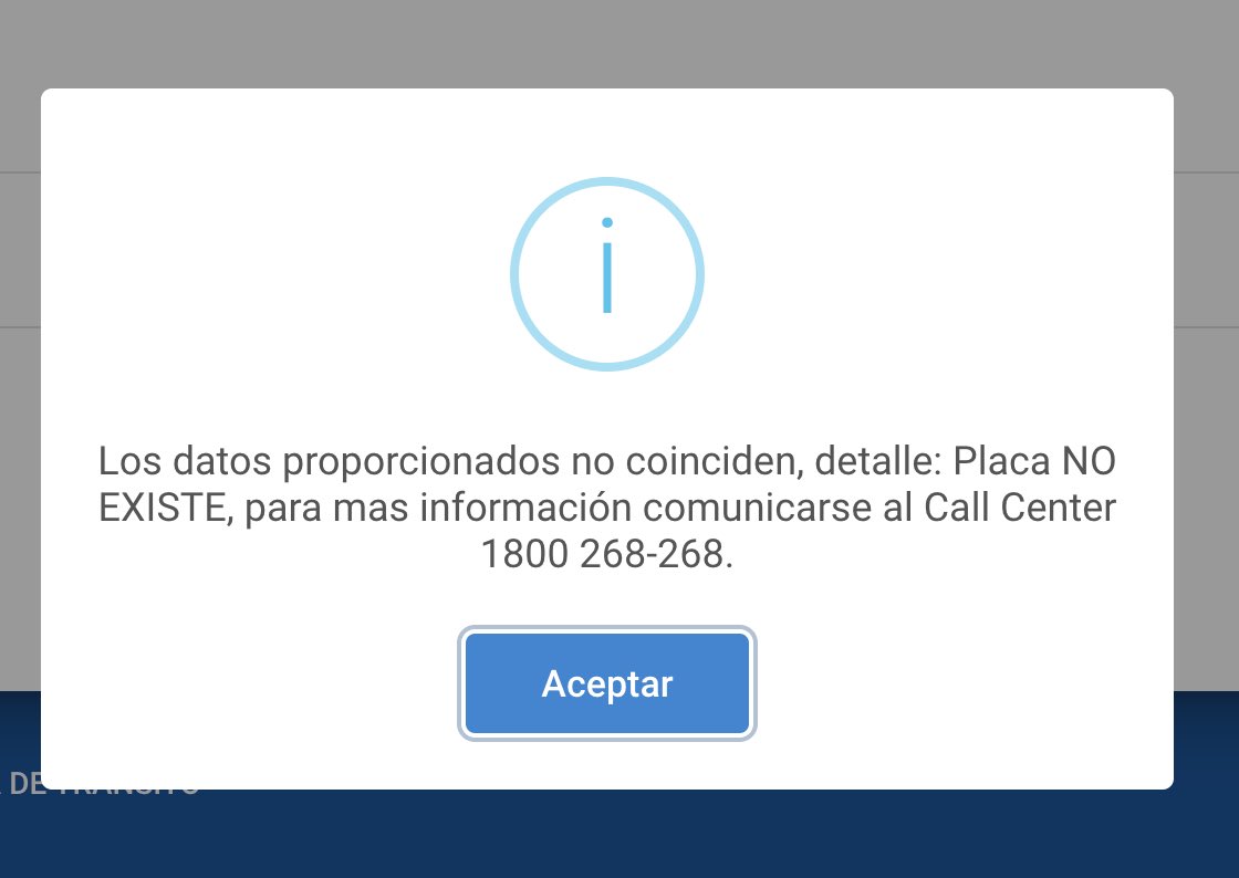 CArmijosDelH's tweet photo. Señores @AMT_Quito he intentado realizar la matriculación de mi vehículo pero me sale este mensaje: https://t.co/pQO31PUdUC