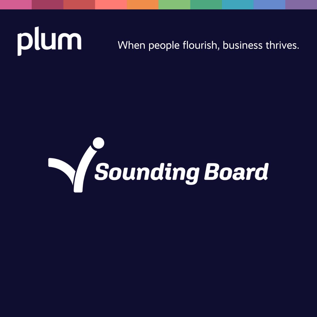 Sounding Board is excited to announce our partnership with Plum! 
Learn more about Plum by visiting: hubs.li/Q026S5df0