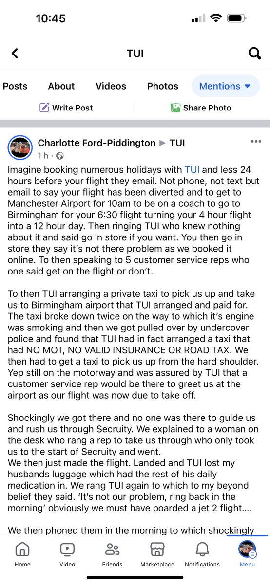 CharlotteyP's tweet photo. @TUIUK Well you can see my issues here for you.
#GMB #GBNEWS https://t.co/UR03AGdRsN