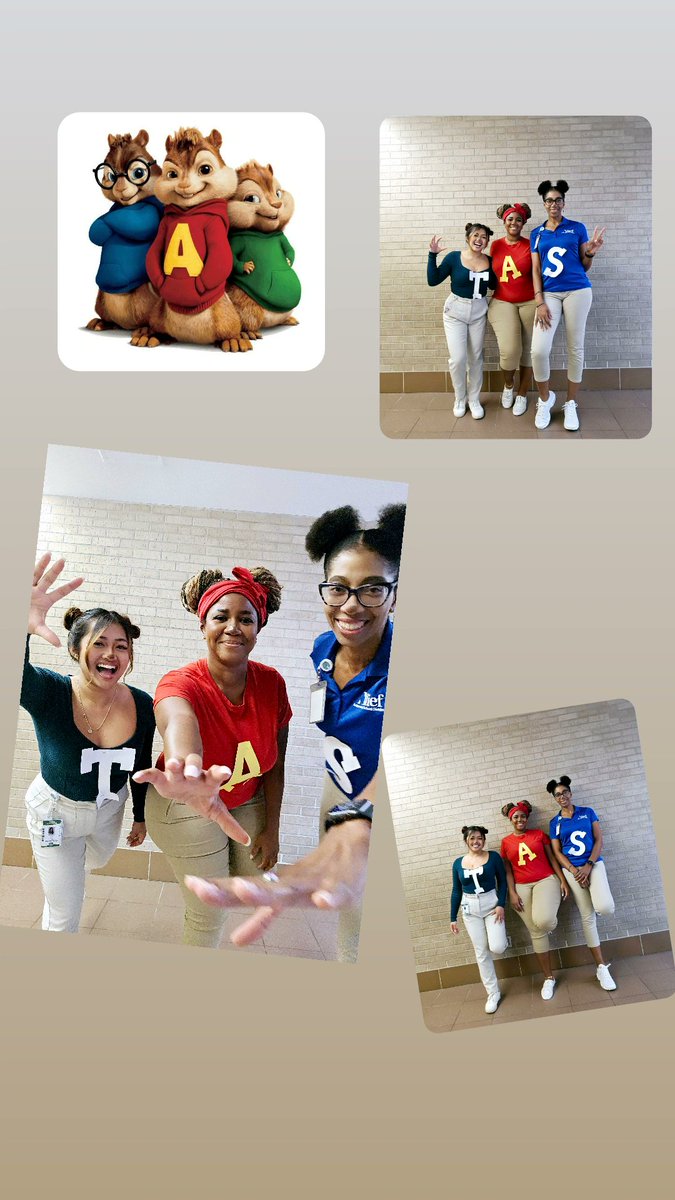 Ms_T_Jackson_'s tweet photo. The 5th Grade Team is ready to see our @Youens_Gators at the Candy Carnival this evening. @Ms_L_DUB4 
#chipmunks 
#believeyoucan
#AVID https://t.co/1rdCkws6fw