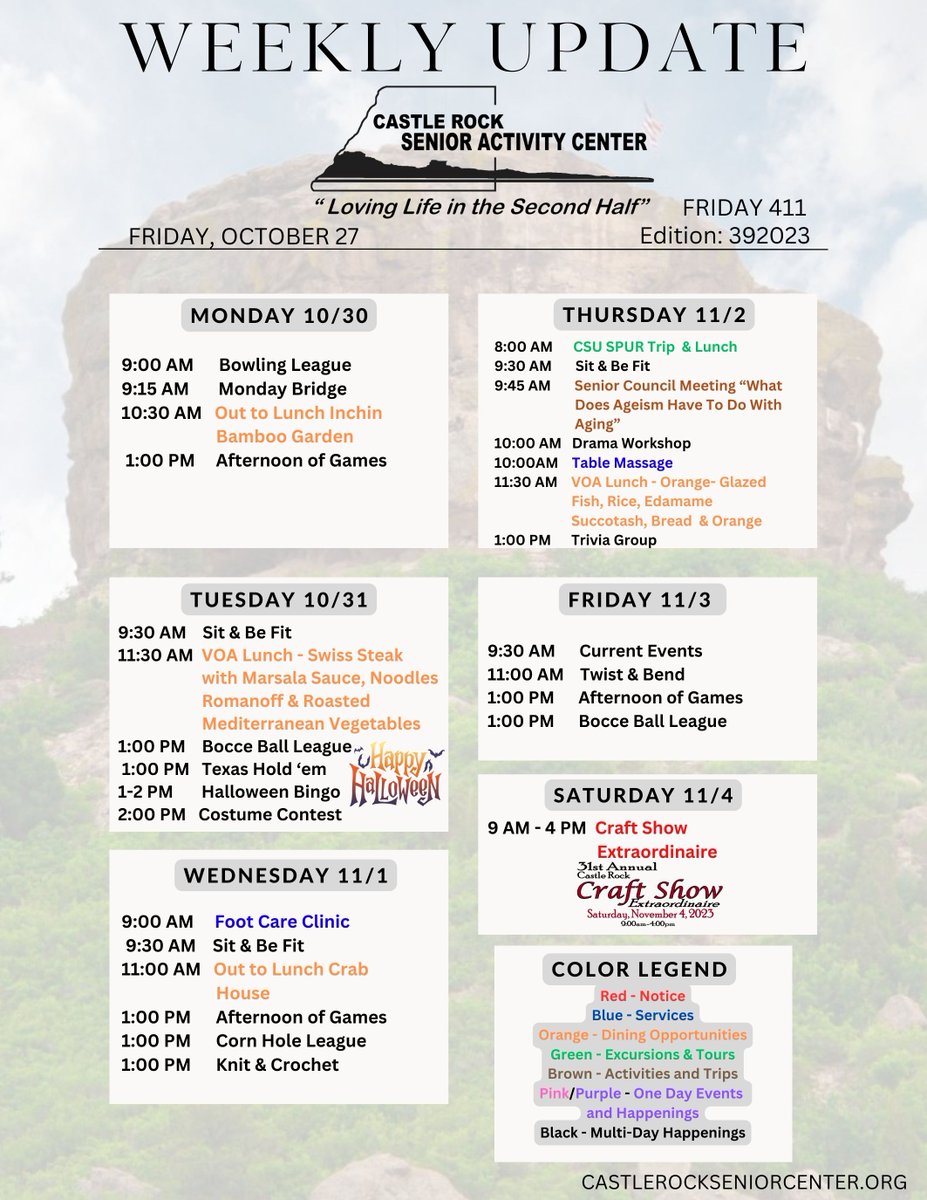 Castle Rock Senior Activity Center tweet media