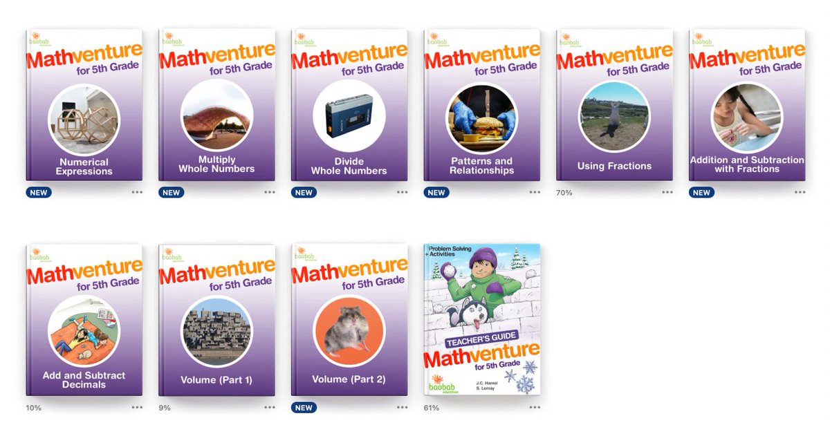 baobabeducation's tweet photo. Problem-based learning + Learning activities

Mathventure offers 5-hour vignettes on various math topics. Get interactive math content à la carte according to your needs.

Want to know more? Contact us!
#mathed #edtech #math #elementary #elearning #homeschool #NCTMDC23 #NCTM23 https://t.co/Xm35QV4AuJ