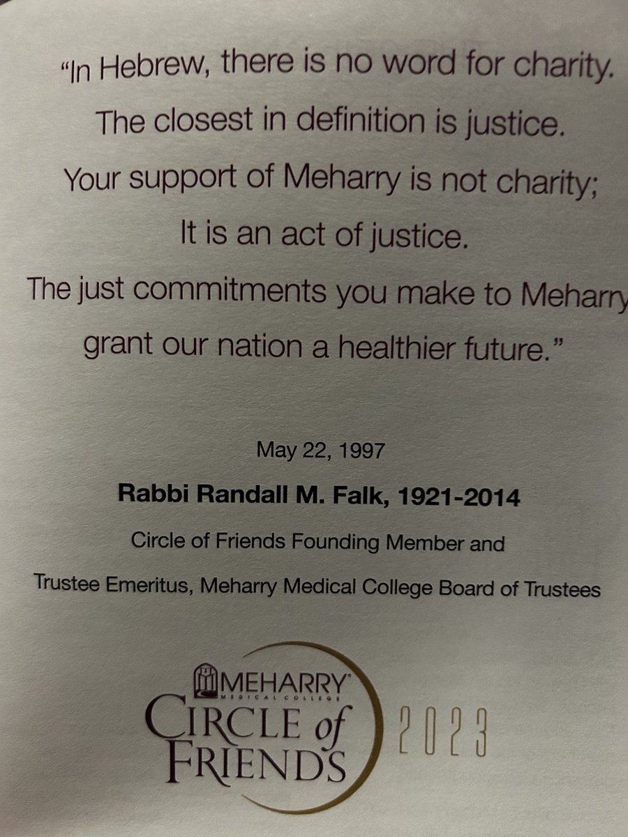 BoLovvorn's tweet photo. An amazing, humbling night celebrating the Circle of Friends who support Meharry Medical College! Inspiring stories from students who have overcome so much to pursue their dreams! “The Meharry shade is equitable healthcare!” Amen! ⁦@JamesEKHildreth⁩ ⁦@MeharryMedical⁩ https://t.co/HnJuTc3eST