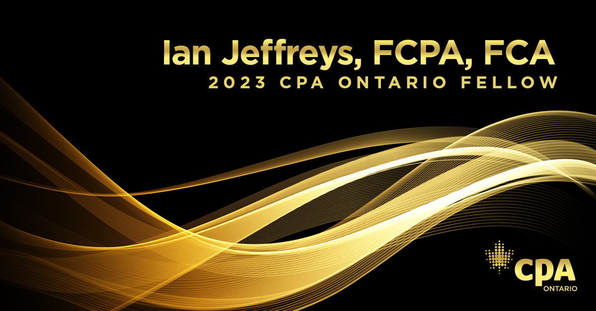 I'm honoured to be named a @CPAOntario 2023 Fellow, and thrilled to join the many other Fellows who make difference in our profession and their communities every day. Thanks to those who wrote letters in support of my nomination. Your kind words are very humbling. #CPAOCelebrates