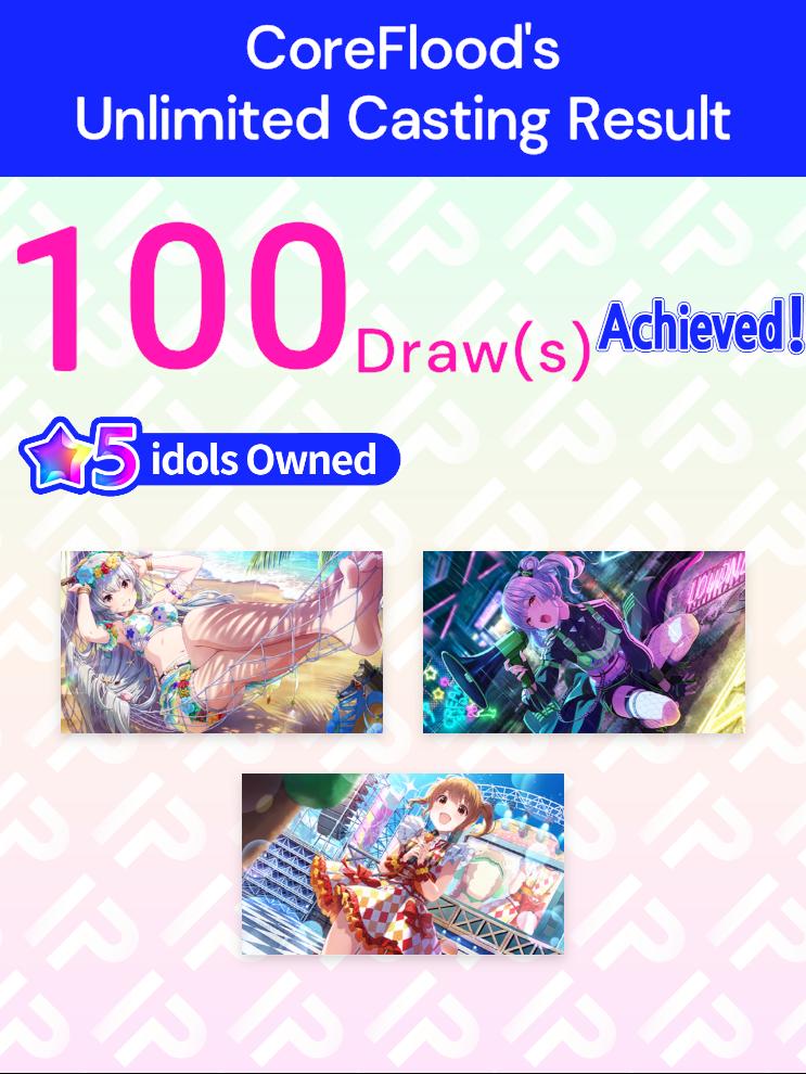 xj076a's tweet photo. ＼ Unlimited Casting／
1st anniversary commemorative! IDOLY PRIDE unlimited casting!
https://t.co/4Tm0MfXJxY
If you upload the casting results to SNS, you can cast for 10 consecutive thanks!
#IDOLYPRIDE_unlimited_casting #IDOLYPRIDE_1st_Anniversary #IDOLYPRIDE https://t.co/shmjykxZLQ
