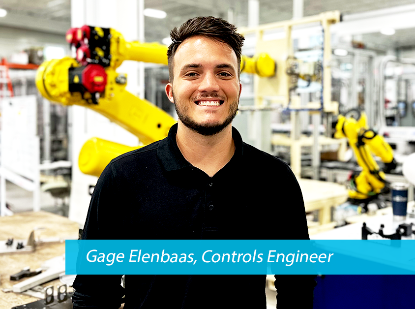 onamissionMDA's tweet image. Meet Gage Elenbaas! Gage joined the Mission team in September as a Controls Engineer. He recently graduated from @gvsu with a degree in Computer Engineering. His fresh perspective and innovative ideas are qualities that add value to our team!
#OnAMission #ControlsEngineering