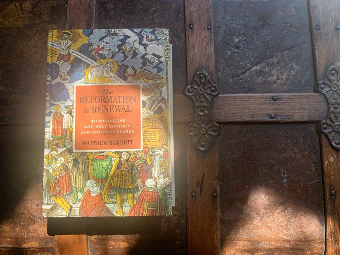 GIVEAWAY to get you ready for Reformation day!

Win *The Reformation as Renewal* by <a href="/MattMBarrett/">Matthew Barrett</a>. 1,000 pages! Retrieve your Protestant roots that not only go back to the 16th century but all the way back to the one holy catholic and apostolic church.

LIKE. RETWEET. FOLLOW.