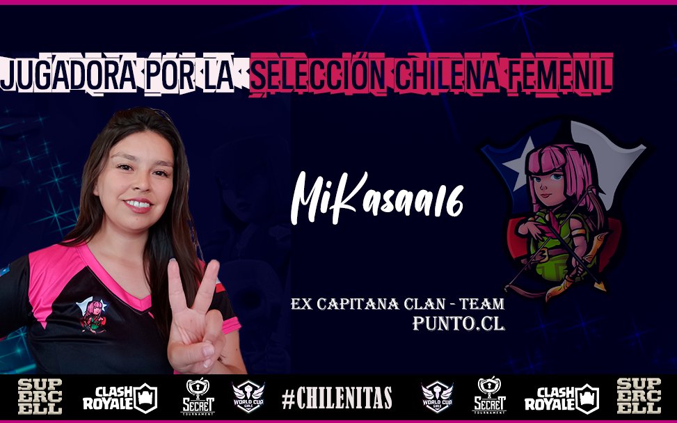 CRCL_Fem's tweet photo. #Presentación
Barbara es Mikasaa16 
Ex Capitana de
Punto CL
Diosas Latinas
Actual cap. de la Selección Masculina🇨🇱
@JaraManzo
Es profesora de profesión,ama observar y juega futbol ⚽ 🏃🏼‍♀️todos los fds.
Su color favorito es el 💚
En Clash  disfruta jugar con los puercos🐖 reales. https://t.co/BzkxflVzqP