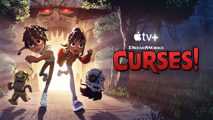 TVTango's tweet photo. 🌟Steam Now @AppleTV Premiere @Dreamworks @thejeffdixon #JimCooper Animated Series CURSES! #Curses Starring @GabrielleNGreen @AndreRobinson_2 #LyricLewis #ReidScott @RobertBEnglund @rhysiedarby #JamesMarsters #RheaPerlman @ELHenningsen About https://t.co/s1Za5MBVI9 https://t.co/PFXgsNSw5v
