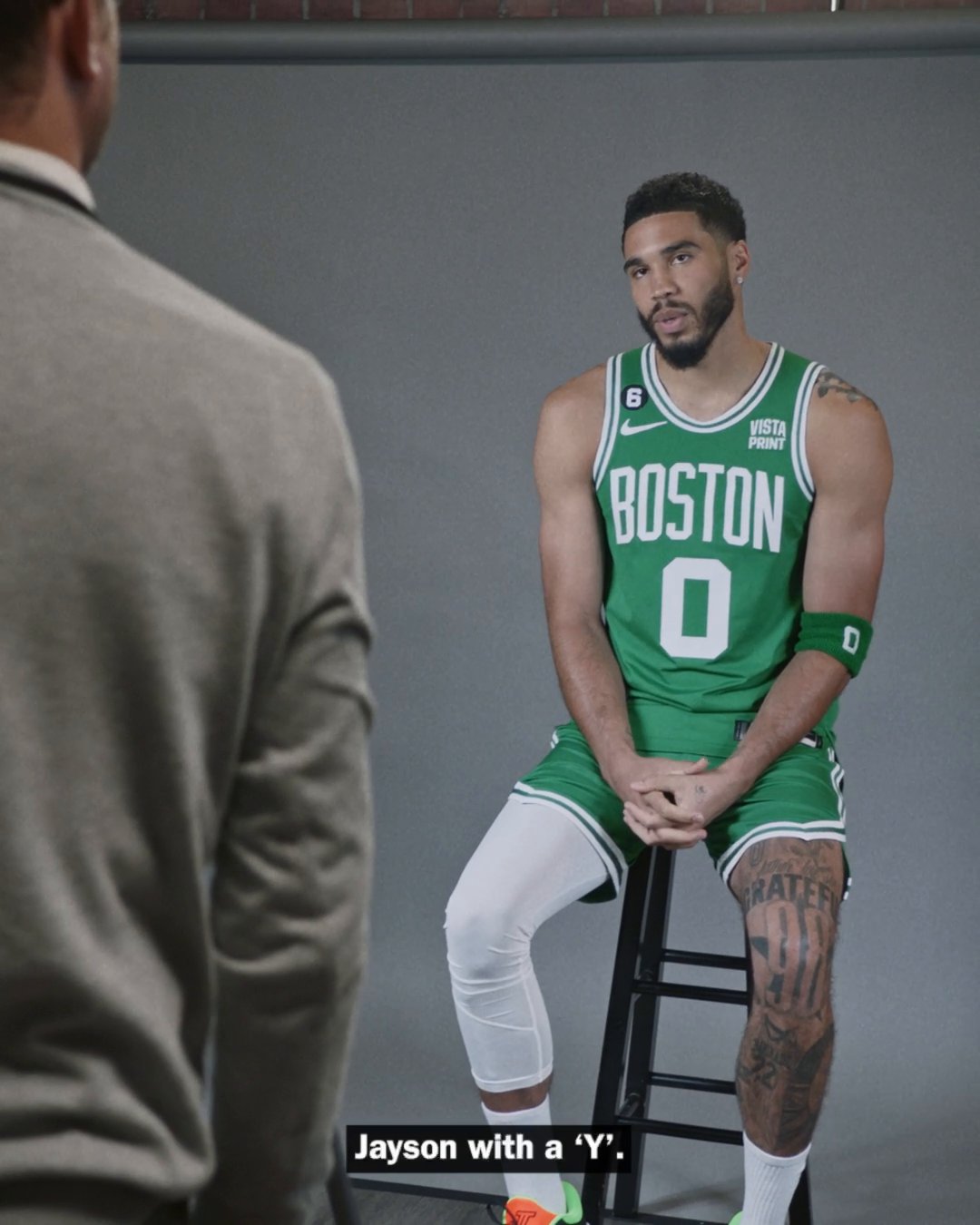 Jayson Tatum Boston Celtics black jersey