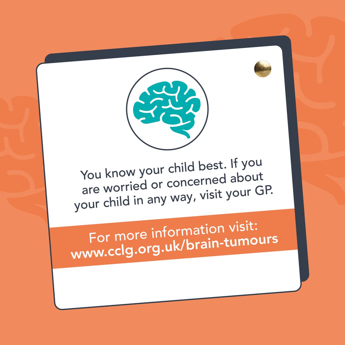 Today marks the start of #BrainTumourAwarenessWeek, and this week we’re raising awareness of childhood brain tumours - sharing the signs and symptoms, patient stories and helpful resources to support families 🩵