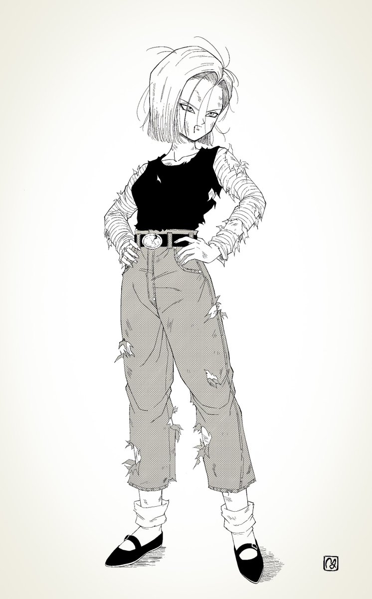 y_man_07's tweet photo. 人造人間18号 

#ドラゴンボール #DragonBall https://t.co/af6mOGPhH9