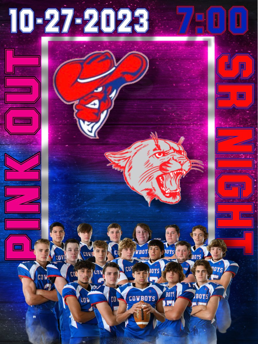 QBCoach_Buckley's tweet photo. It's Senior Night tonight! Final regular season game of the season. Kickoff at 7pm vs #17 ranked Bisbee. Lets take care of business https://t.co/tJvFD6hjpv